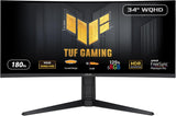 ASUS TUF Gaming VG34VQL3A Curved 34" WQHD 180Hz (OC) 1500R FreeSync Premium Pro 1ms DisplayHDR 400 Gaming Monitor