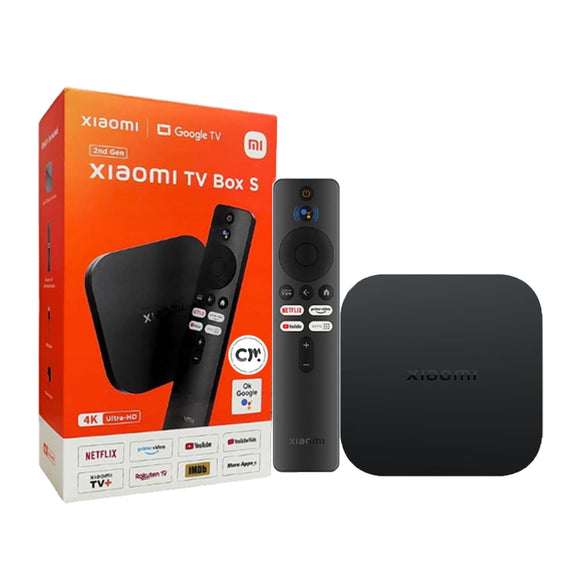 Xiaomi TV Box S 2nd Gen Google TV 4K Ultra HD