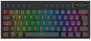 Redragon K632 RGB 60% Wired Mechanical Keyboard with Macro Keys - BLACK