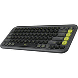 Logitech POP Icon Keys Wireless Keyboard - Graphite and Green