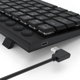 Redragon K632 RGB 60% Wired Mechanical Keyboard with Macro Keys - BLACK
