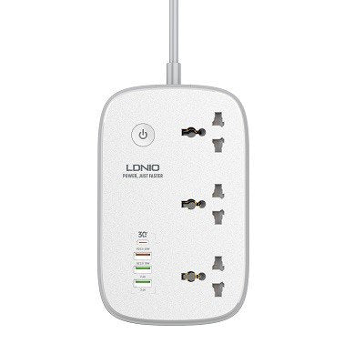 LDNIO SCW3451 Wi-Fi Smart Power Strip (3 AC Outlets 4 USB Ports)