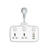 LDNIO SC2413 2 AC Outlets Power Extension Socket Power Strip