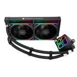 Thermalright Frozen Infinity 240 Aura Sync CPU Cooler - BLACK