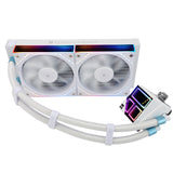 Thermalright Frozen Infinity 240 Aura Sync CPU Cooler - WHITE