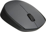 Logitech M171 Wireless Mouse (Grey/Black)