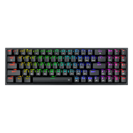 Redragon K628 Pollux 75% layout wired RGB Gaming Keyboard (Red Switch)