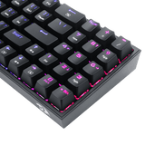 Redragon K628 Pollux 75% layout wired RGB Gaming Keyboard (Red Switch)