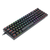 Redragon K628 Pollux 75% Wired RGB Gaming Keyboard, 78 Keys Hot-Swappable Compact Mechanical Gaming Keyboard