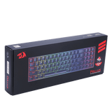 Redragon K628 Pollux 75% layout wired RGB Gaming Keyboard (Red Switch)