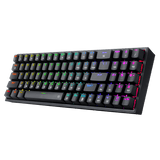 Redragon K628 Pollux 75% layout wired RGB Gaming Keyboard (Red Switch)