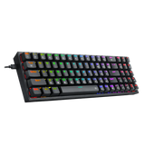 Redragon K628 Pollux 75% Wired RGB Gaming Keyboard, 78 Keys Hot-Swappable Compact Mechanical Gaming Keyboard