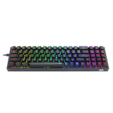 Redragon K628 Pollux 75% layout wired RGB Gaming Keyboard (Red Switch)