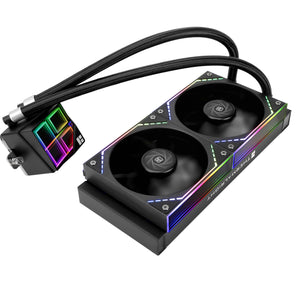 Thermalright Frozen Infinity 240 Aura Sync CPU Cooler - BLACK
