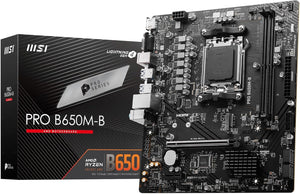 MSI PRO B650M-B micro ATX AM5 DDR5 Motherboard