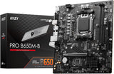 MSI PRO B650M-B micro ATX AM5 DDR5 Motherboard