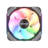 Cougar APOLAR 120 ARGB REVERSE BLADE 3 Fan Pack - BLACK