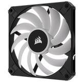 Corsair iCUE AF120 RGB SLIM 120mm Fluid Dynamic Bearing Fan (Black x 1)