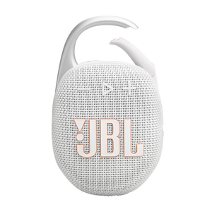 JBL Clip 5 Ultra-Portable Bluetooth Speaker (White)