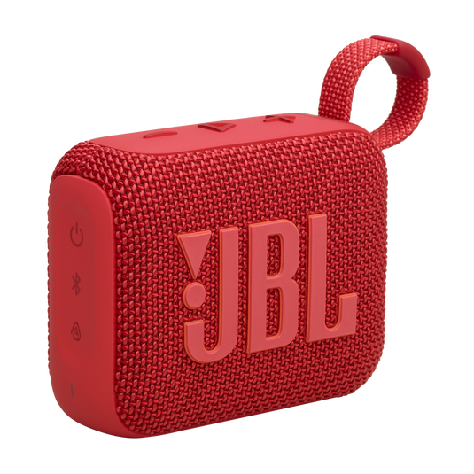 JBL GO 4 Ultra-Portable Bluetooth Speaker (Red)