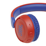 JBL JR310BT Kids Wireless On-Ear Headphones with Safe Sound (Red)