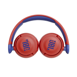 JBL JR310BT Kids Wireless On-Ear Headphones with Safe Sound (Red)