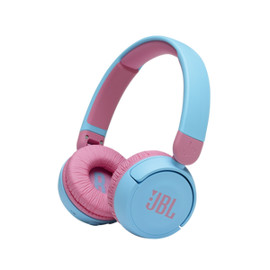 JBL JR310BT Kids Wireless On-Ear Headphones with Safe Sound (Blue)