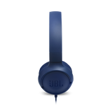 JBL Tune 500 Wired On-Ear Headphones (Blue)