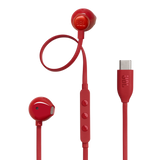 JBL TUNE 305C USB-C In Ear Headphones (Red)