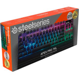 SteelSeries Apex Pro TKL (2023) - Tenkeyless ESports Wired Gaming Keyboard - OmniPoint Switches (US English)