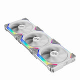 Lian Li UNI Fan SL120 ARGB Fans with Controller (White x 3)