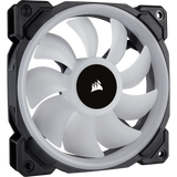 Corsair LL120 RGB 120mm Dual Light Loop RGB LED PWM Fan Pack with Lighting Node PRO (Black x 3)