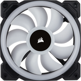 Corsair LL120 RGB 120mm Dual Light Loop RGB LED PWM Fan Pack with Lighting Node PRO (Black x 3)