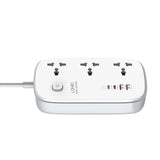 LDNIO SC3416 3 AC Outlets 4 USB Power Strip