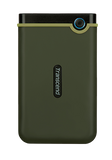 Transcend StoreJet 25M3 1TB Ruggedized Portable Hard Drive (Military Green)