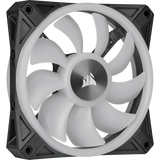 Corsair iCUE QL120 RGB 120mm PWM Triple Fan with Lighting Node CORE (Black)