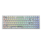 Redragon IRELIA K658 PRO 90% Full-Transparent Mechanical Keyboard (White)