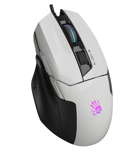 Bloody W70 Max RGB Gaming Mouse (Panda White)