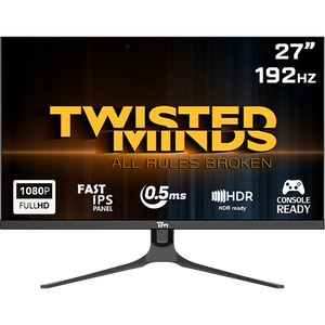 Twisted Minds Supreme Series 27" FHD 192HZ 0.5MS Fast IPS Gaming Monitor