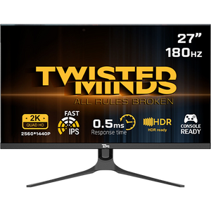 Twisted Minds QHD 27" 165Hz Fast IPS 0.5ms Gaming Monitor