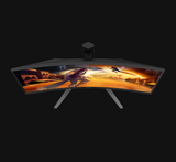 AOC C27G4H 27" Curved Gaming Monitor FHD 1080p 180Hz Adaptive Sync Xbox PS5 Switch Compatible - BLACK