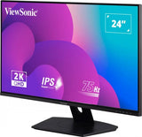 ViewSonic VX2480-2K-SHD 24" 2K QHD IPS Entertainment Monitor