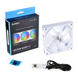 Lian Li UNI Fan AL120 RGB 120mm Daisy Chain Case Fan (White x 1)