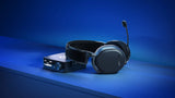 SteelSeries ARCTIS PRO WIRELESS Gaming Headset - Lossless High Fidelity Wireless + Bluetooth for PS5/PS4 and PC (Black)