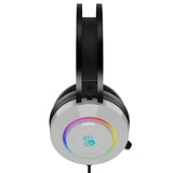 Bloody G521 Virtual 7.1 Surround Sound Gaming Headset (White)