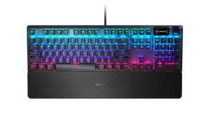 SteelSeries Apex 5 Hybrid Mechanical RGB Gaming Keyboard - Hybrid Blue Switch (US English)