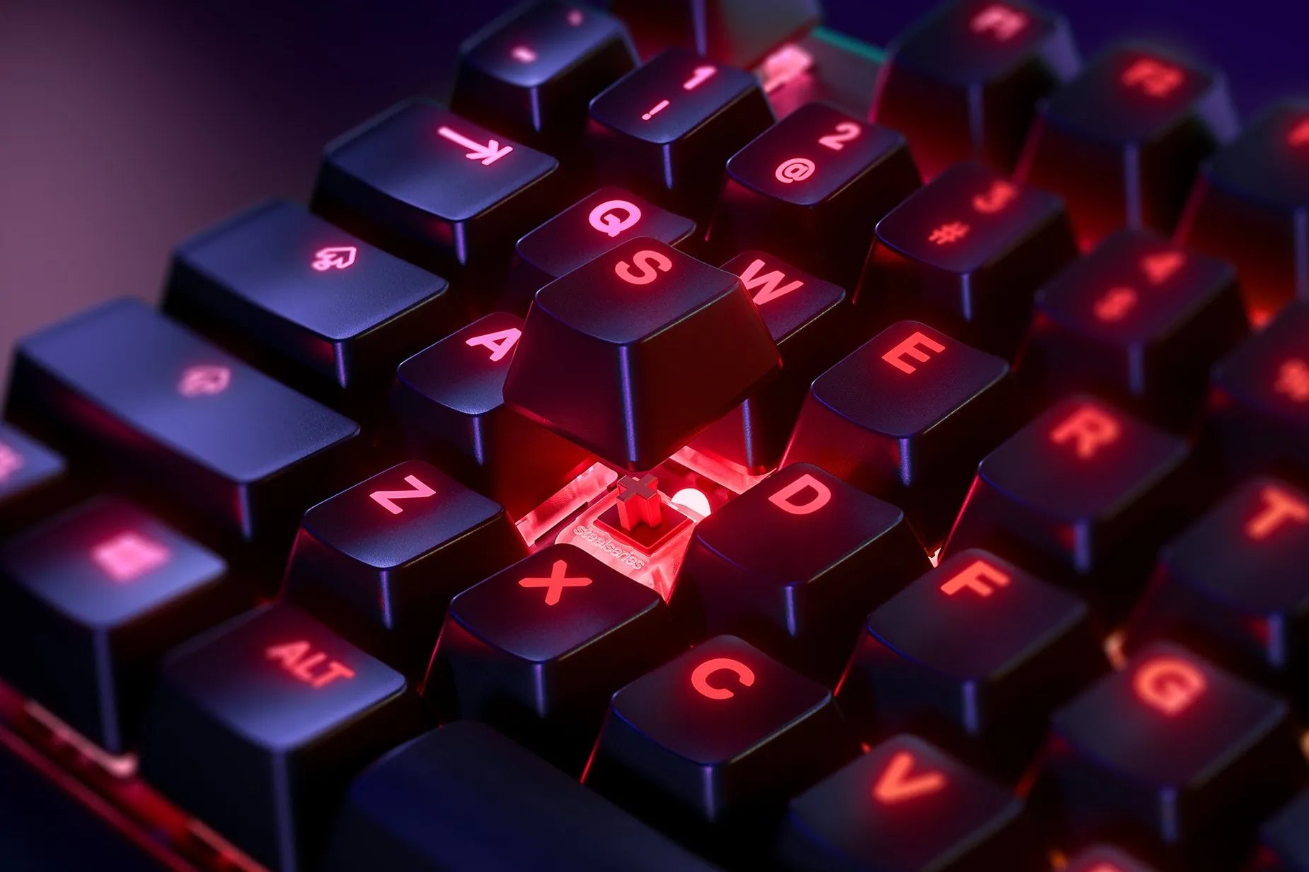 Steelseries Apex 7 TKL Mechanical Gaming Keyboard - Red