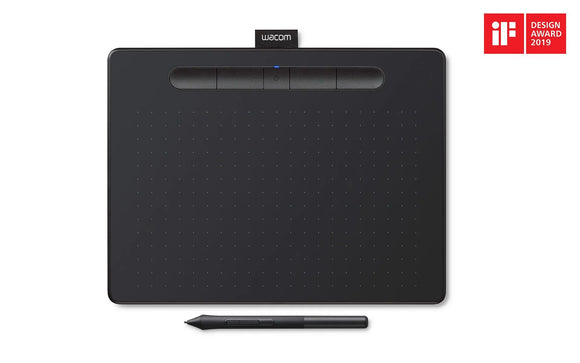 Wacom Intuos Medium Bluetooth Pen Tablet - BLACK