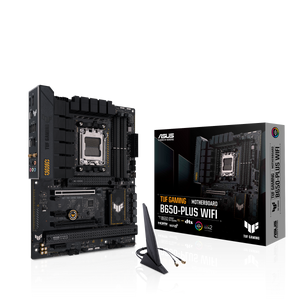 ASUS TUF GAMING B650-PLUS WIFI AM5 DDR5 WIFI6 Aura Sync Gaming Motherboard