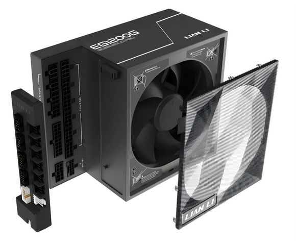 Lian Li EDGE GOLD 850W 80 PLUS GOLD Full Modular PCIE 5.1 PSU - BLACK